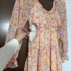 Jessica Simpson floral dress